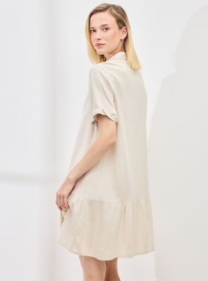 Imagen 2 del producto Vestido Camisero con Capas