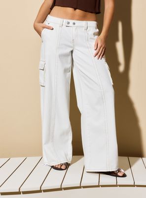 Imagen 1 del producto Jeans Cargo Color Low Rise