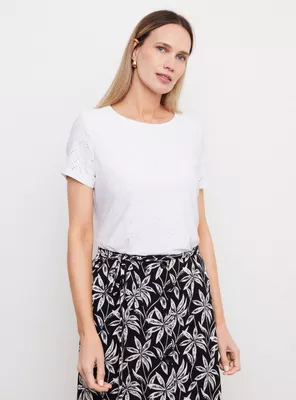 Imagen 1 del producto Polera de Encaje Elasticado con Forro