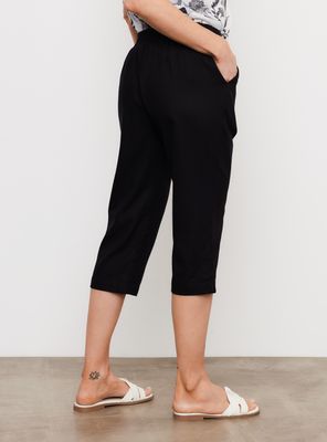 Imagen 2 del producto Pantalón Capri de Lino Estampado