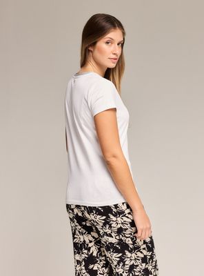 Imagen 2 del producto Polera Manga Corta con Cuello V