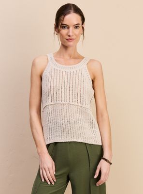 Imagen 1 del producto Polera Tejida con Corte