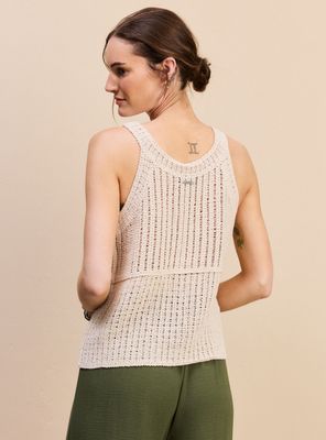 Imagen 2 del producto Polera Tejida con Corte