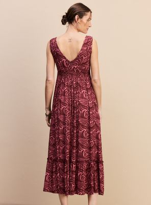 Imagen 2 del producto Vestido Full Estampado con Corte Bajo el Busto