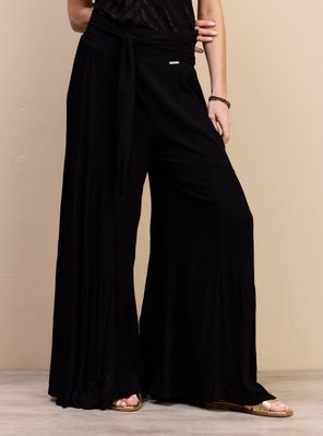 Imagen 1 del producto Pantalón Fluido con Capas Elástico en Cintura