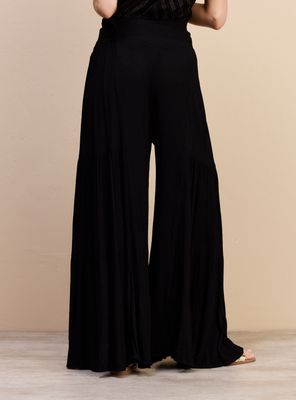 Imagen 2 del producto Pantalón Fluido con Capas Elástico en Cintura