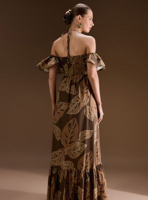 Imagen 2 del producto Vestido Off Shoulder con Volantes Colección Ange Eyzaquirre