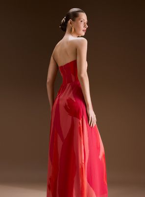 Imagen 2 del producto Vestido Tirantes Removibles Colección Ange Eyzaguirre