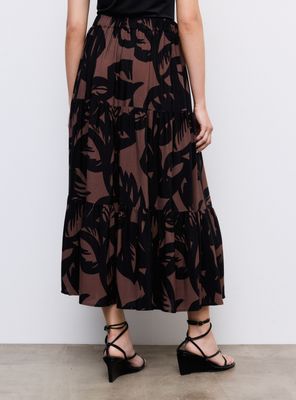 Imagen 2 del producto Falda Fluida Midi con Frunces