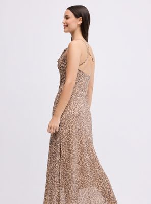 Imagen 2 del producto Vestido Drapeado Espalda Abierta