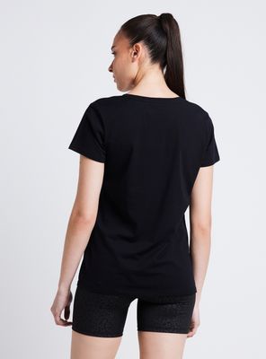 Imagen 2 del producto Polera Cuello V Estampada