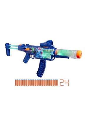 Lanzador de Dardos Loadout Cyberlight Ghost + 24 Dardos