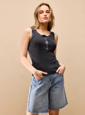 Polera Lavado Acid Wash