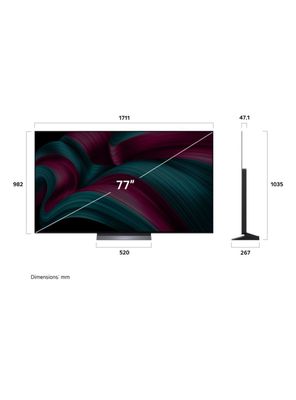 Imagen 2 del producto OLED Smart TV 77'' 4K UHD OLED77C5PSA 2025