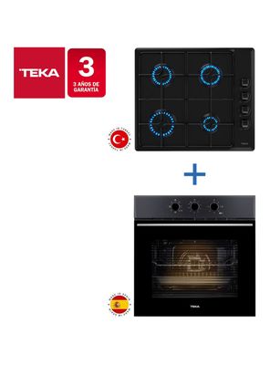 Imagen 2 del producto Kit Emporable Horno HSB 610 + Encimera HLX 640 BK