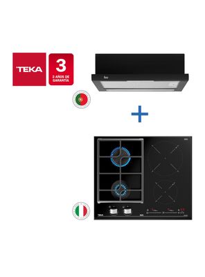 Imagen 2 del producto Kit Emporable Encimera JZC 64322 + Campana TL6310 BK