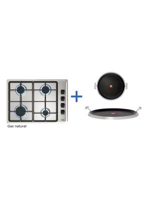 Kit Empotrable Encimera HLX 540 NAT + Grill Redondo