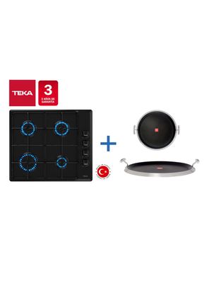 Imagen 2 del producto Kit Empotrable Encimera HLX640 BK + Grill Redondo