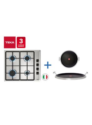 Imagen 2 del producto Kit Empotrable Encimera HLX 640 INOX + Grill Redondo