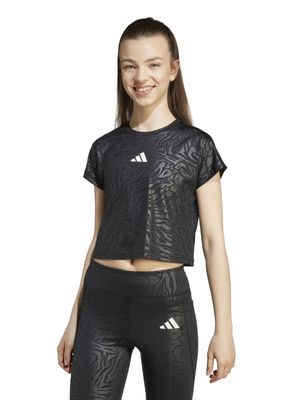 Polera a la Cintura con Estampado Animal Print