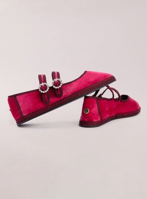 Imagen 2 del producto Ballerina Double Lace Berry Mujer