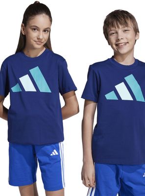 Polera Essentials Maxi Logo Bicolor para Niñas y Niños