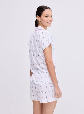 Imagen 2 del producto Pijama Camisero Medium Estampado