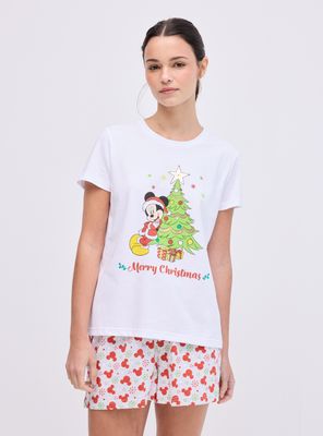 Pijama en Caja Navidad Disney Mickey