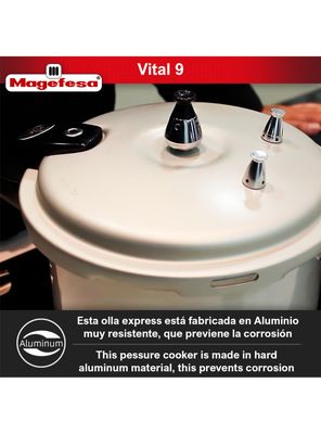 Imagen 2 del producto Olla a Presión Vital 6 Express 5 Litros