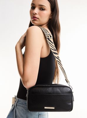 Cartera Crossbody Strap Jaquard