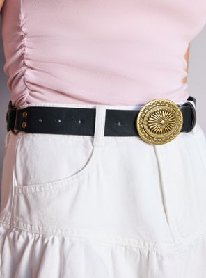 Imagen 2 del producto Cinturón Eslabones Boho Cuero Sintético