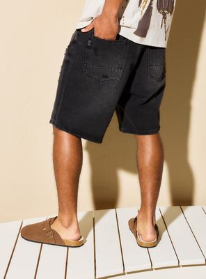 Imagen 2 del producto Short Oscuro Roturas Denim