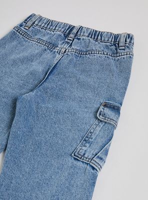 Imagen 2 del producto Jeans Denim Cargo Regular Fit