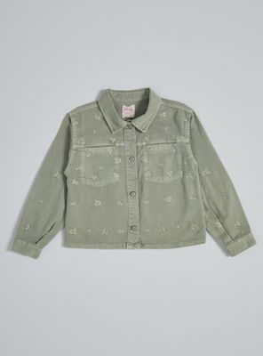 Imagen 2 del producto Chaqueta Denim Bordado Mini Flores