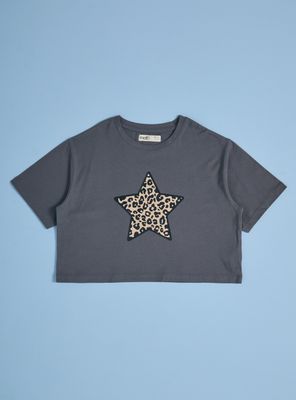 Polera Boxy Estampada