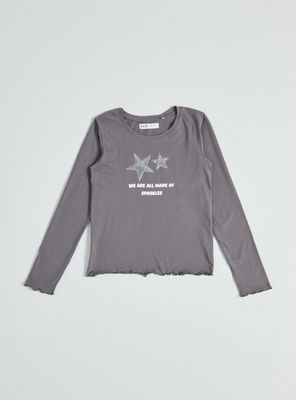 Imagen 2 del producto Polera Lentejuelas con Terminación Rule