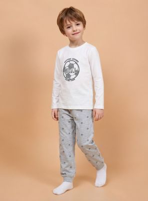 Pijama Estampado con Pantalón Jogger Niño