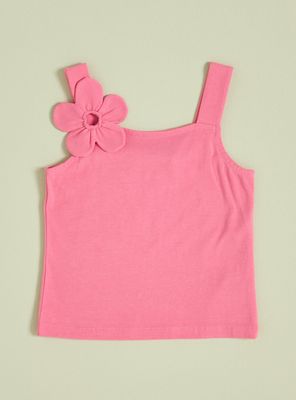 Polera Aplicación Flor 3D