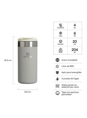 Imagen 2 del producto Botella de Agua Térmica Aerolight Ash 354 ml