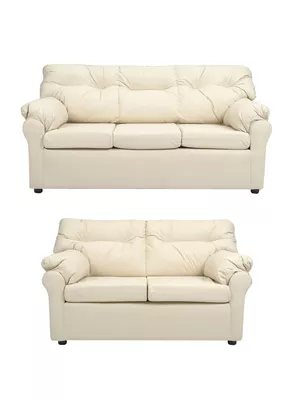 Juego de Living Ecocuero Ámerica 3C + Sofá 2C