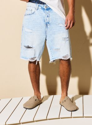 Short Roturas Denim