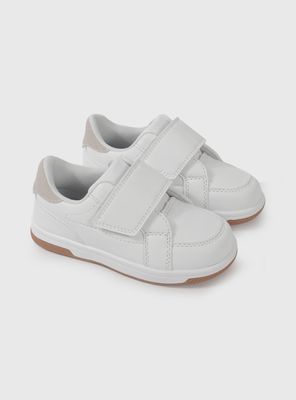 Imagen 2 del producto Zapatilla Urbana White Velcro Niña