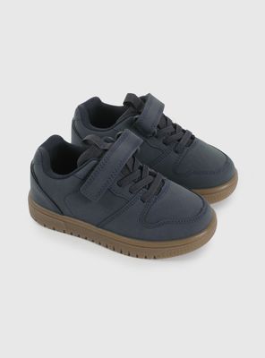 Imagen 2 del producto Zapatilla Urbana Lisa Velcro y Cordón Elástico Niño