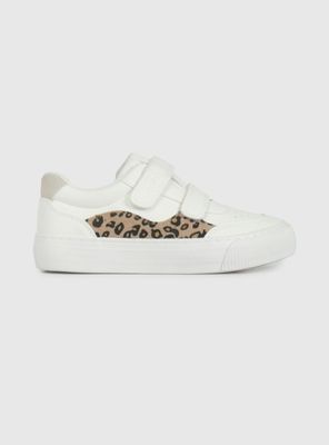 Zapatilla Urbana Animal Print Dos Velcro Niña