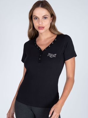 Polera Mix Manga Corta