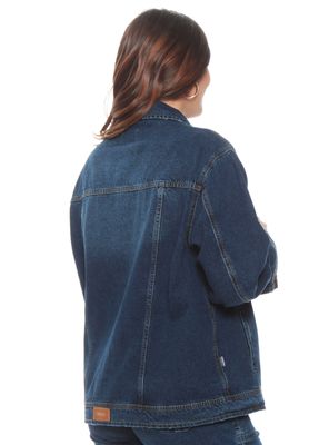 Imagen 2 del producto Chaqueta Denim Manga Larga con Cuello Camisero