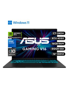Imagen 2 del producto Notebook Gamer V16 V3607 Intel Core 7 NVIDIA GeForce RTX 4050 16GB RAM 512GB SSD 16'' 144Hz