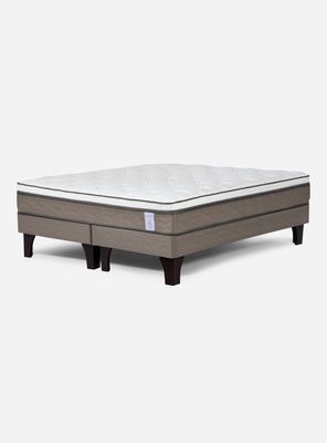 Cama Europea New Style 6 2 Plazas Base Dividida