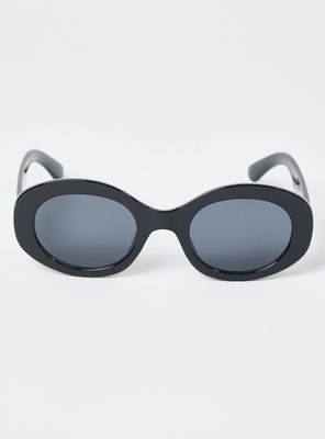 Anteojo Redondo Negro Mujer