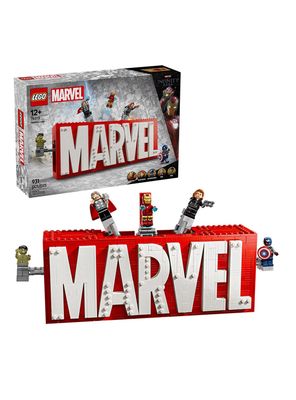 Imagen 2 del producto Lego Logo Marvel y Minifiguras